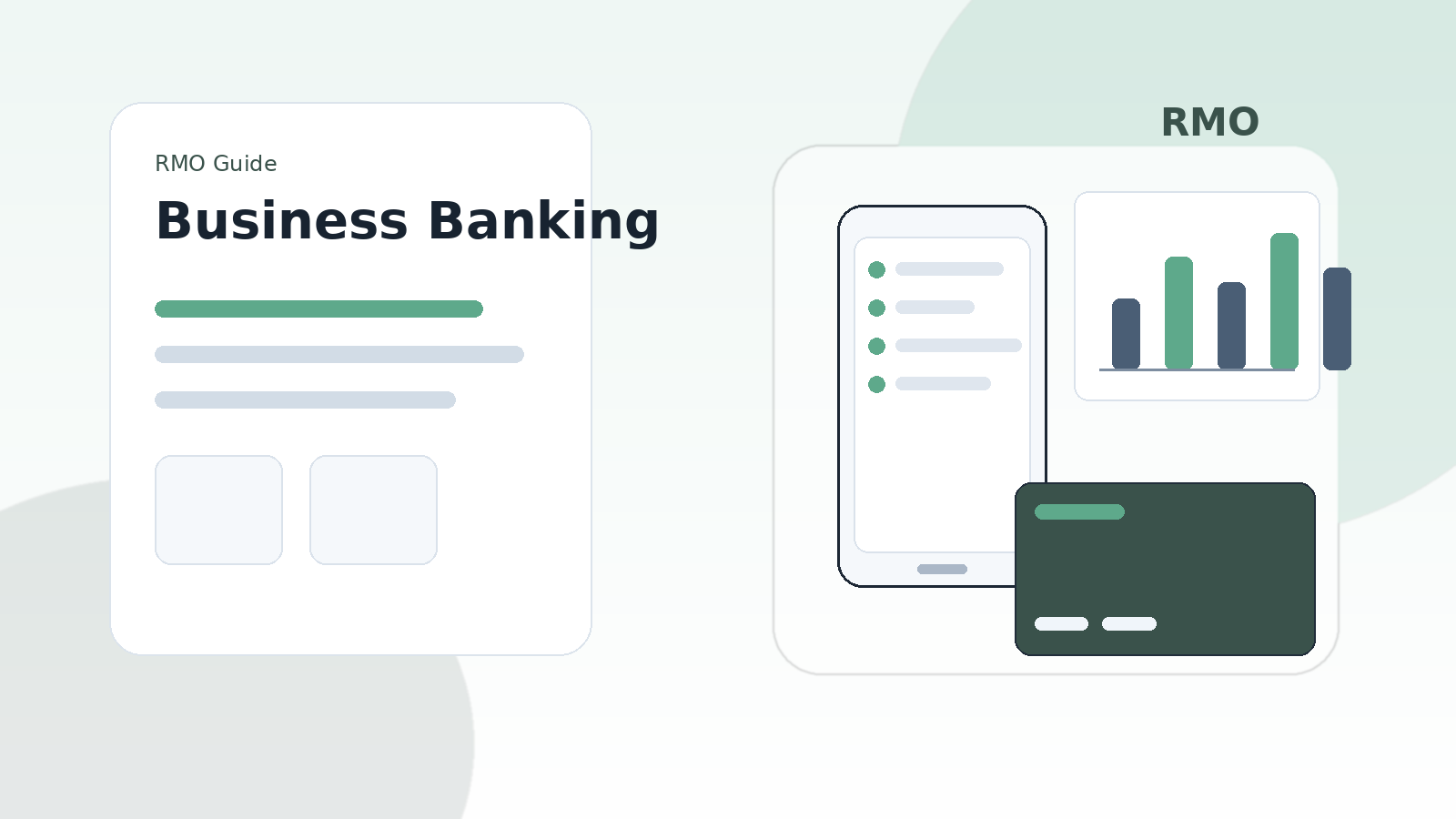 Business checking setup with cash flow, invoices, and account controls